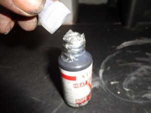 cling film on lid