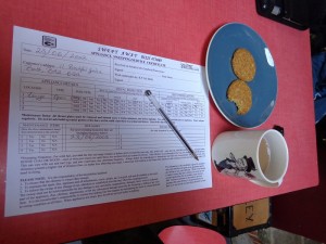 sweep cert a cup of tea and a biscuit