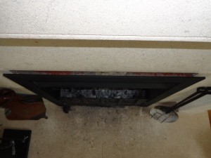 showing a jetmaster standing proud from the fireplace