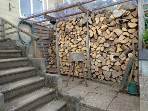 ultimate fire wood shed