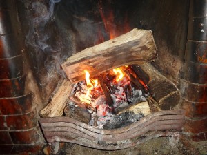 fire is going well