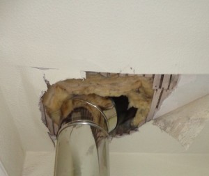 showing a dangerous installation